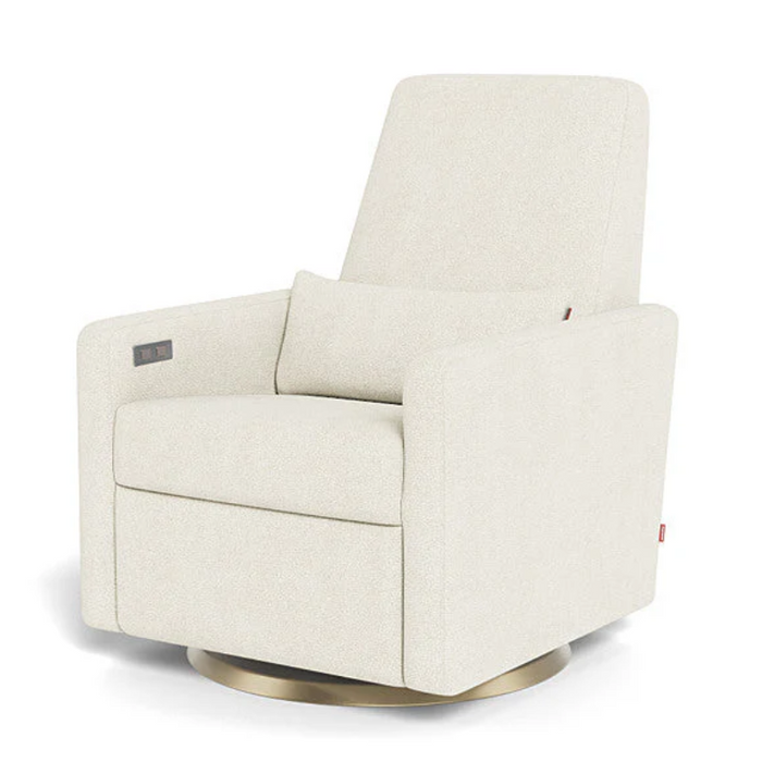 Grano Motorized Recliner by Monte Designs at $2395! Shop now at Nestled by Snuggle Bugz for Gliders.