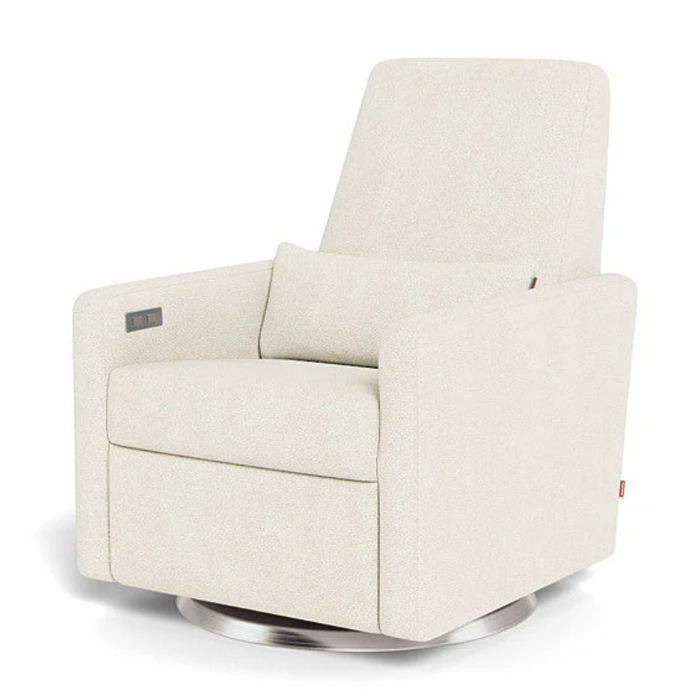 Grano Motorized Recliner by Monte Designs at $2395! Shop now at Nestled by Snuggle Bugz for Gliders.