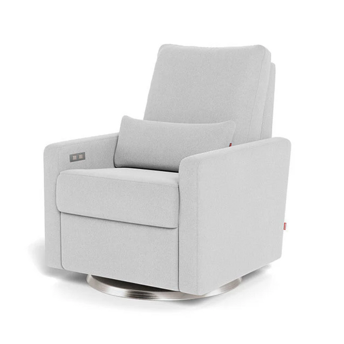 Matera Motorized Reclining Glider by Monte Designs at $2395! Shop now at Nestled by Snuggle Bugz for Gliders.