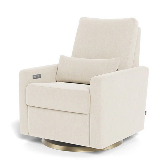 Matera Motorized Reclining Glider by Monte Designs at $2395! Shop now at Nestled by Snuggle Bugz for Gliders.