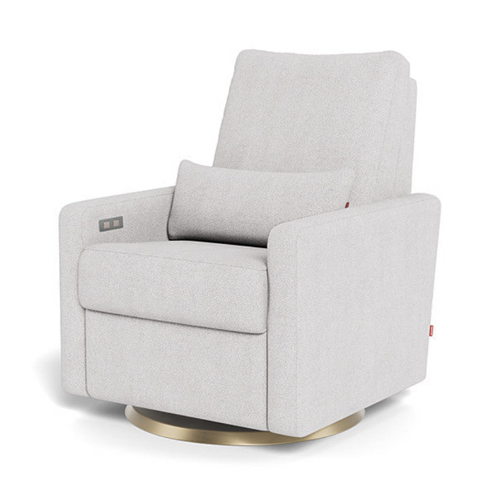 Matera Motorized Reclining Glider by Monte Designs at $2395! Shop now at Nestled by Snuggle Bugz for Gliders.