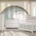 Kyoto 5-in-1 Convertible Crib by Natart Juvenile at $1499! Shop now at Nestled by Snuggle Bugz for Cribs.