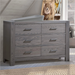 Rustico Double Dresser by Natart at $1599! Shop now at Nestled by Snuggle Bugz for Dressers.