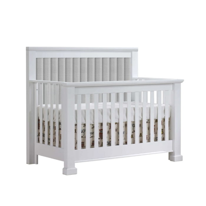 Taylor 5 in 1 Convertible Crib with Fabric Panel