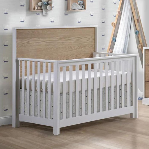 Vibe 5-in-1 Convertible Crib by Nest by Natart at $899! Shop now at Nestled by Snuggle Bugz for Cribs.