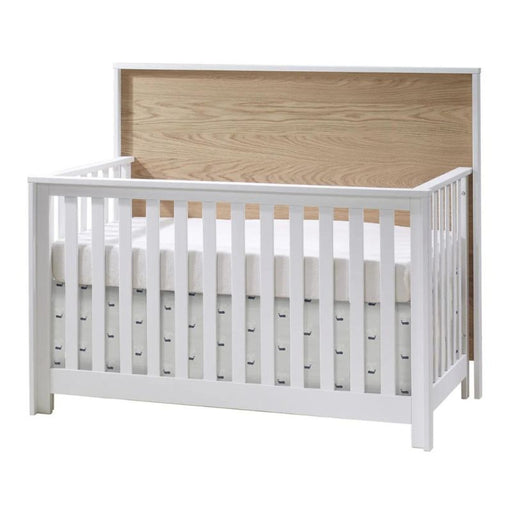 Vibe 5-in-1 Convertible Crib by Nest by Natart at $899! Shop now at Nestled by Snuggle Bugz for Cribs.