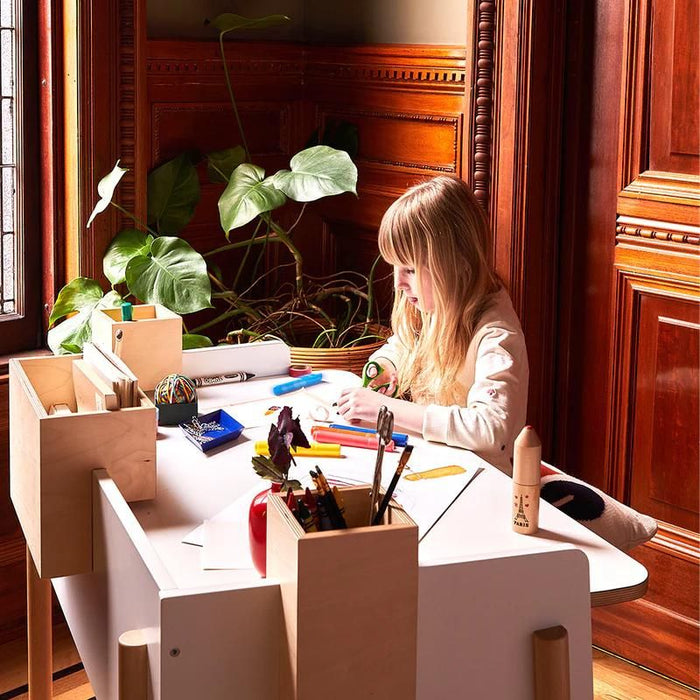 Brooklyn Desk by Oeuf at $895! Shop now at Nestled by Snuggle Bugz for Nursery & Décor.