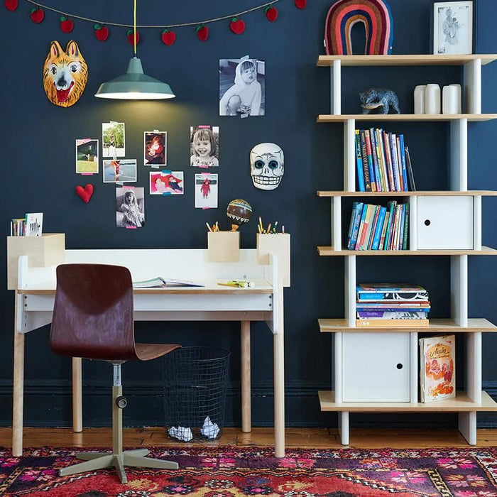 Brooklyn Desk by Oeuf at $895! Shop now at Nestled by Snuggle Bugz for Nursery & Décor.