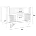 Toddler Gate for Sparrow Crib by Oeuf at $395! Shop now at Nestled by Snuggle Bugz for Conversion Kit.