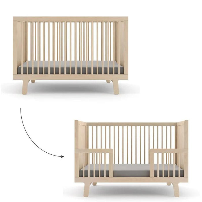 Toddler Gate for Sparrow Crib Nestled Canada s Nursery Baby Furniture Store Birch
