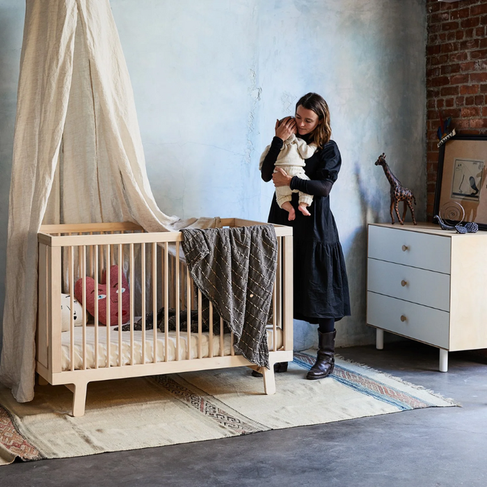 Sparrow Crib by Oeuf at $1295! Shop now at Nestled by Snuggle Bugz for Cribs.