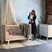 Sparrow Crib by Oeuf at $1295! Shop now at Nestled by Snuggle Bugz for Cribs.