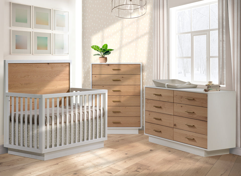 Como Naturale 6 Drawer Tall Dresser Nestled Canada s Nursery Baby Furniture Store
