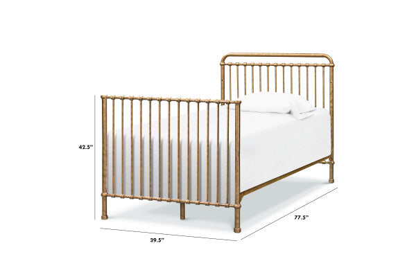 Winston Twin Bed Conversion Rails by Namesake at $179! Shop now at Nestled by Snuggle Bugz for Conversion Kit.