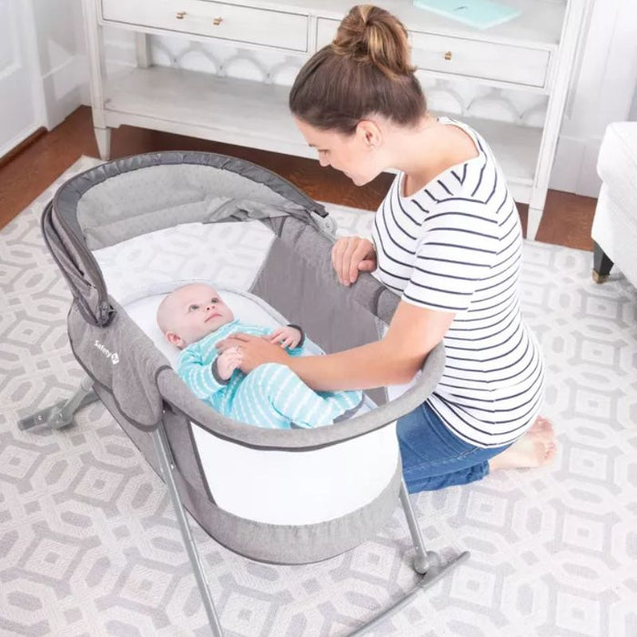 Nap n Go Rocking Bassinet - Nightfall by Safety 1st at $149.99! Shop now at Nestled by Snuggle Bugz for Nursery & Décor.