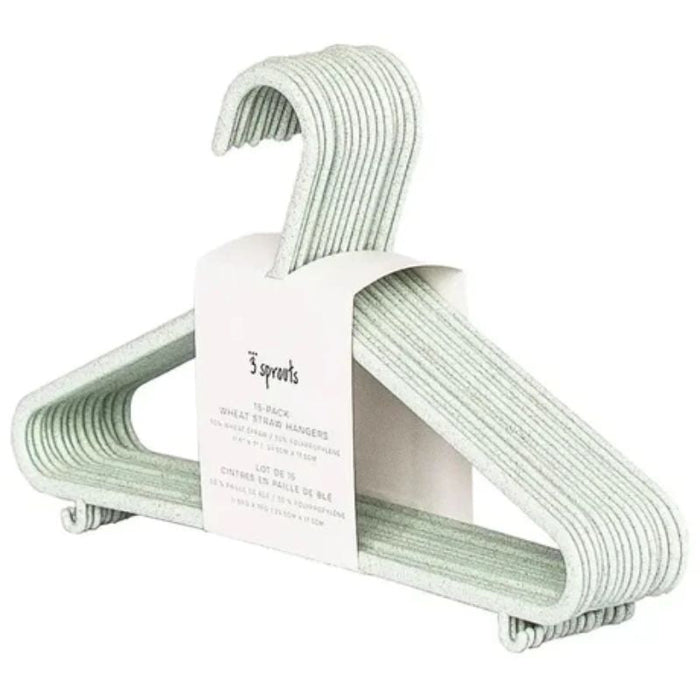 Grey Wheat Straw Hangers by 3Sprouts at $9.99! Shop now at Nestled by Snuggle Bugz for Nursery & Décor.