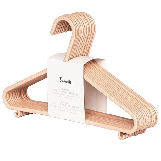 Grey Wheat Straw Hangers by 3Sprouts at $9.99! Shop now at Nestled by Snuggle Bugz for Nursery & Décor.