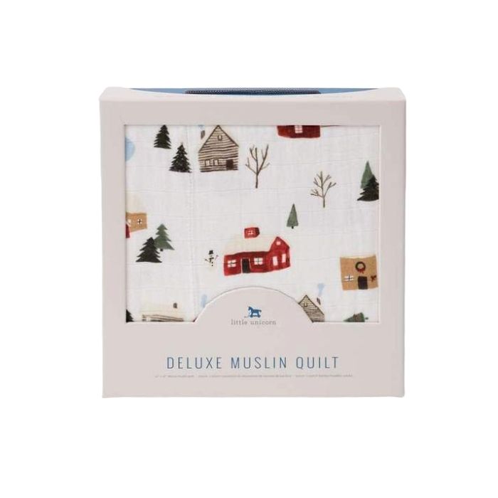 Original Cotton Muslin Quilts by Little Unicorn at $69.99! Shop now at Nestled by Snuggle Bugz for Nursery & Décor.
