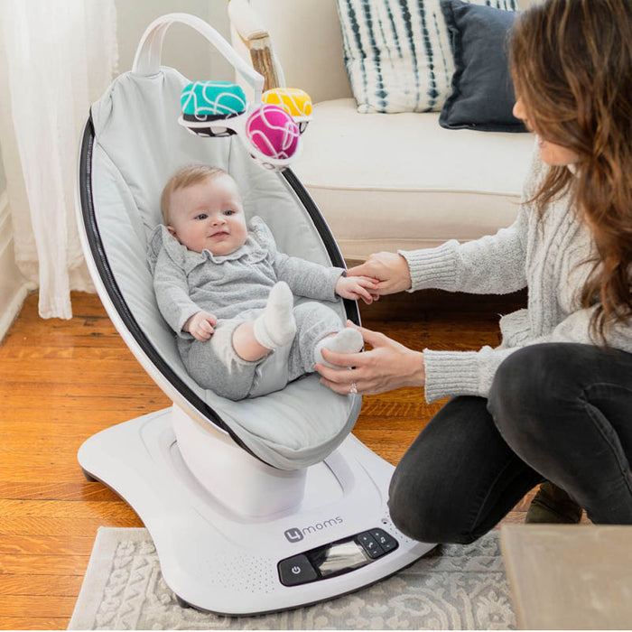mamaRoo4 Baby Swing by 4Moms at $287.99! Shop now at Nestled by Snuggle Bugz for Gear.