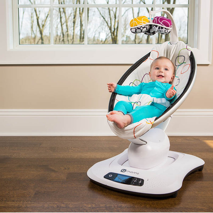 mamaRoo4 Baby Swing by 4Moms at $287.99! Shop now at Nestled by Snuggle Bugz for Gear.