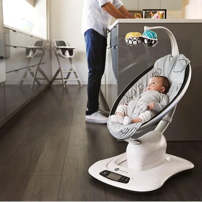 mamaRoo4 Baby Swing by 4Moms at $287.99! Shop now at Nestled by Snuggle Bugz for Gear.