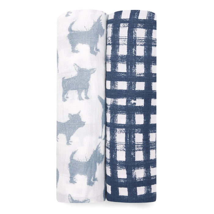 Classic Swaddles - 2 Pack by Aden & Anais at $38.99! Shop now at Nestled by Snuggle Bugz for Nursery & Decor.