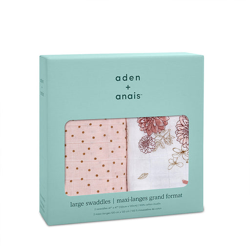 Classic Swaddles - 2 Pack by Aden & Anais at $38.99! Shop now at Nestled by Snuggle Bugz for Nursery & Decor.