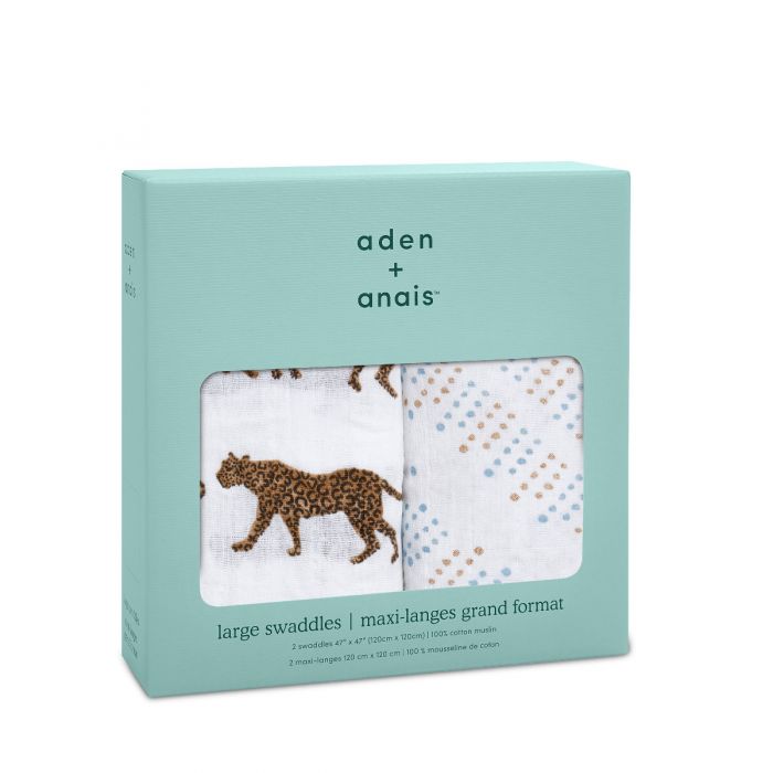 Classic Swaddles - 2 Pack by Aden & Anais at $38.99! Shop now at Nestled by Snuggle Bugz for Nursery & Decor.