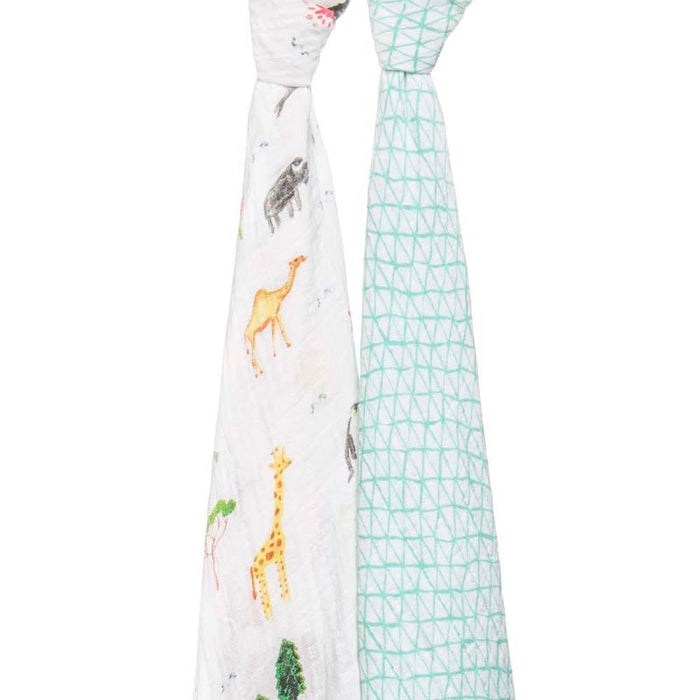 Classic Swaddles - 2 Pack by Aden & Anais at $38.99! Shop now at Nestled by Snuggle Bugz for Nursery & Decor.