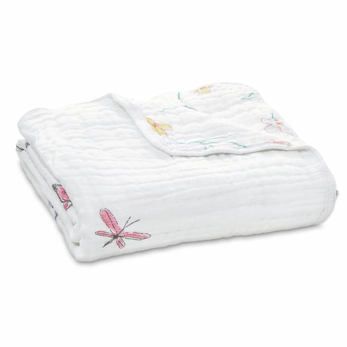 Cotton Muslin Dream Blankets by Aden & Anais at $58.99! Shop now at Nestled by Snuggle Bugz for Nursery & Décor.