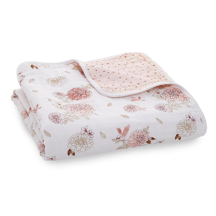 Cotton Muslin Dream Blankets by Aden & Anais at $58.99! Shop now at Nestled by Snuggle Bugz for Nursery & Décor.