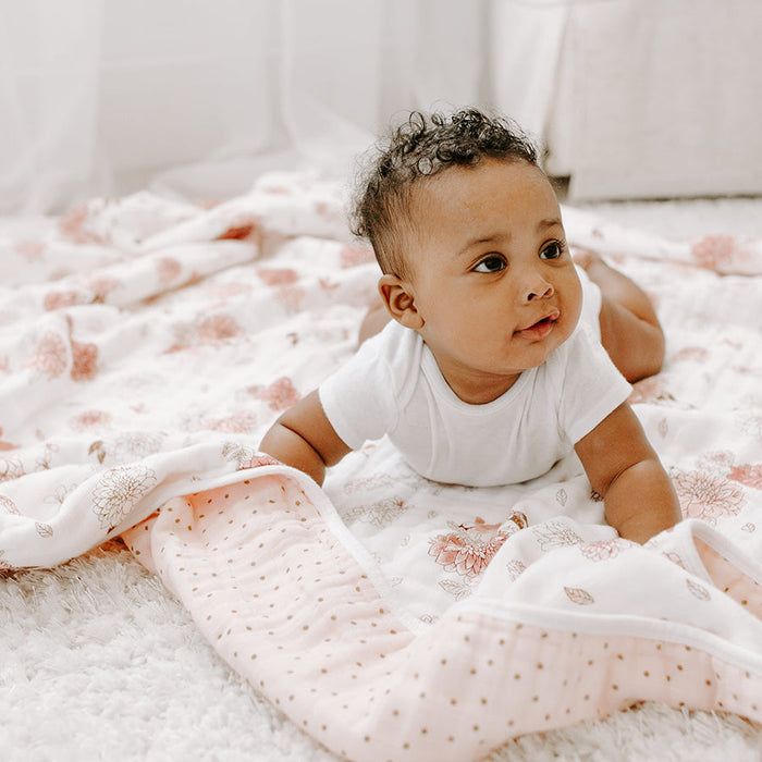 Cotton Muslin Dream Blankets by Aden & Anais at $58.99! Shop now at Nestled by Snuggle Bugz for Nursery & Décor.
