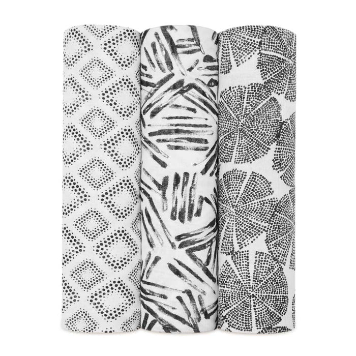 Silky Soft Swaddles - 3 pack by Aden & Anais at $47.99! Shop now at Nestled by Snuggle Bugz for Nursery & Decor.