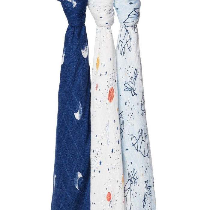 Silky Soft Swaddles - 3 pack by Aden & Anais at $47.99! Shop now at Nestled by Snuggle Bugz for Nursery & Decor.