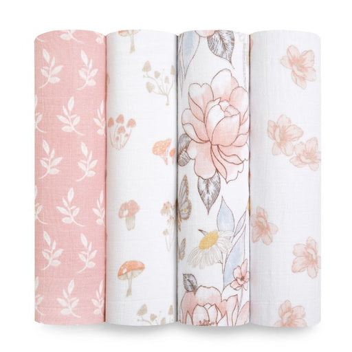 Organic Muslin Swaddle Blankets by Aden & Anais at $79.99! Shop now at Nestled by Snuggle Bugz for Nursery & Decor.