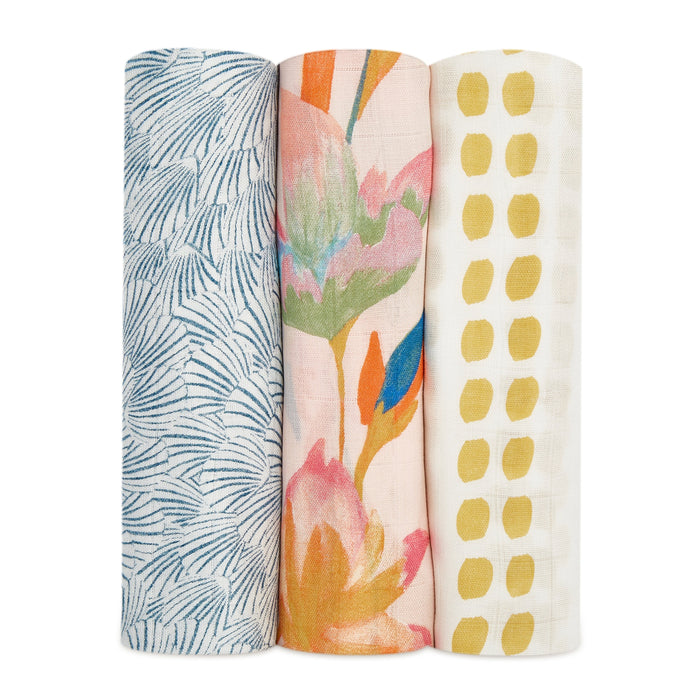 Silky Soft Swaddles - 3 pack by Aden & Anais at $47.99! Shop now at Nestled by Snuggle Bugz for Nursery & Decor.