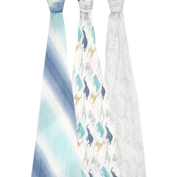 Silky Soft Swaddles - 3 pack by Aden & Anais at $47.99! Shop now at Nestled by Snuggle Bugz for Nursery & Decor.