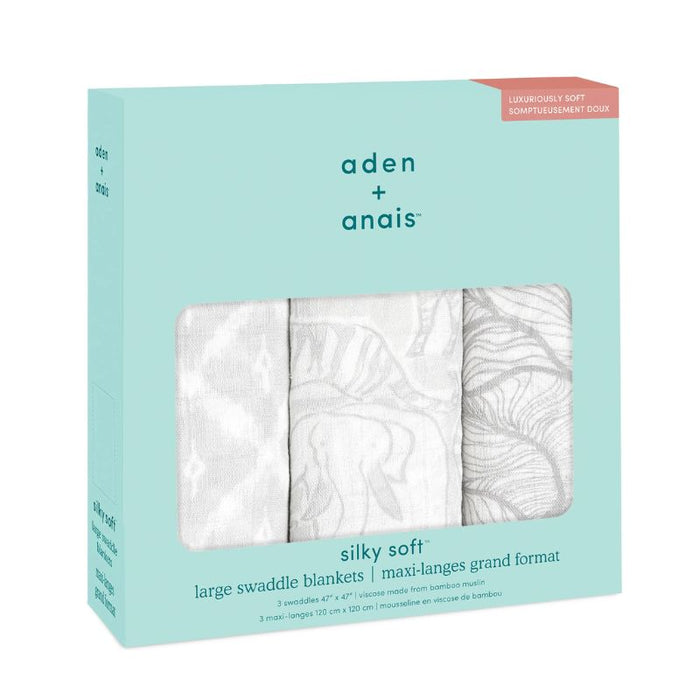 Silky Soft Swaddles - 3 pack by Aden & Anais at $47.99! Shop now at Nestled by Snuggle Bugz for Nursery & Decor.