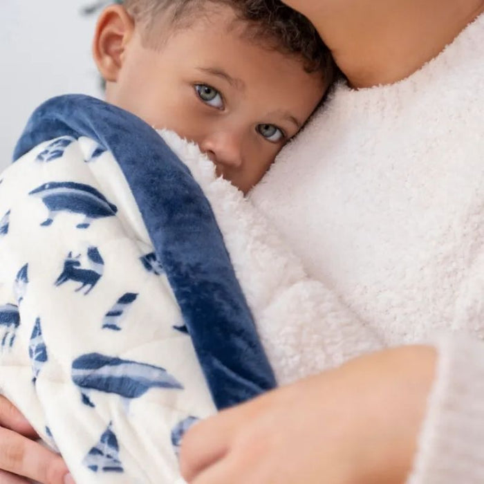 Weighted Toddler Blanket by Aden & Anais at $129.99! Shop now at Nestled by Snuggle Bugz for Nursery & Décor.