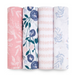 Cotton Muslin Swaddles - 4 Pack by Aden & Anais at $39.99! Shop now at Nestled by Snuggle Bugz for Nursery & Decor.