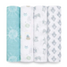 Cotton Muslin Swaddles - 4 Pack by Aden & Anais at $39.99! Shop now at Nestled by Snuggle Bugz for Nursery & Decor.