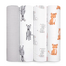 Cotton Muslin Swaddles - 4 Pack by Aden & Anais at $39.99! Shop now at Nestled by Snuggle Bugz for Nursery & Decor.