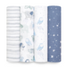 Cotton Muslin Swaddles - 4 Pack by Aden & Anais at $39.99! Shop now at Nestled by Snuggle Bugz for Nursery & Decor.