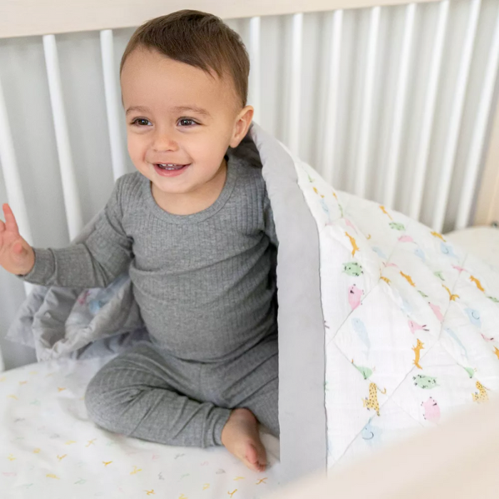 Essentials Cotton Muslin Bedding Set - 3 Pack by Aden & Anais at $129.99! Shop now at Nestled by Snuggle Bugz for Nursery & Décor.