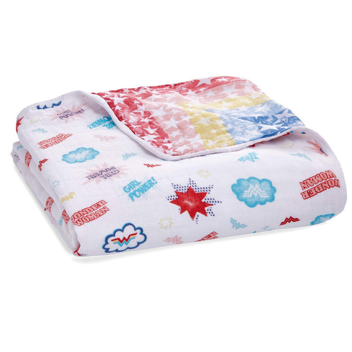Essentials Superhero Dream Blanket by Aden & Anais at $49.99! Shop now at Nestled by Snuggle Bugz for Nursery & Décor.