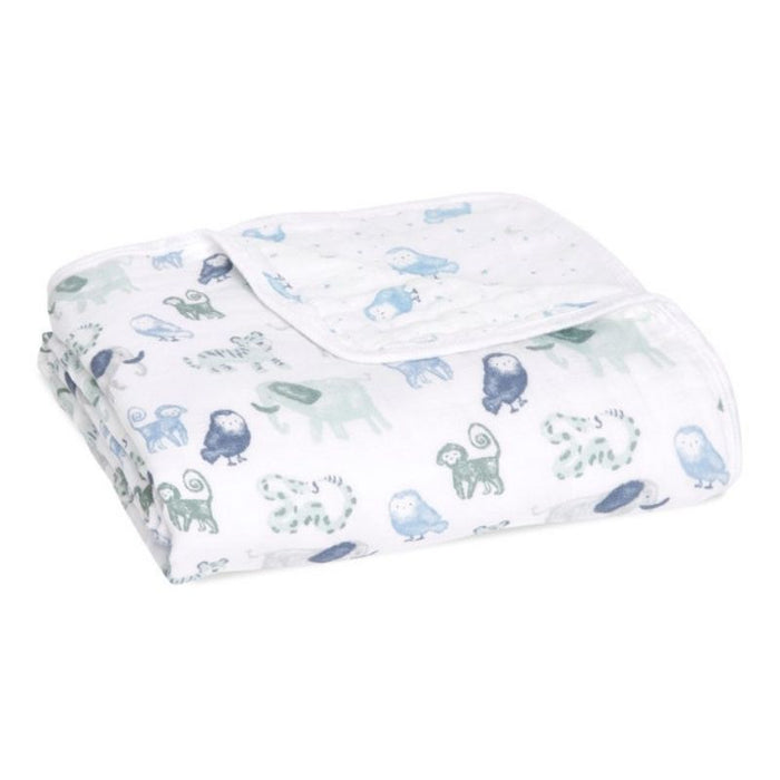 Essentials Cotton Muslin Blanket by Aden & Anais at $44.99! Shop now at Nestled by Snuggle Bugz for Nursery & Décor.