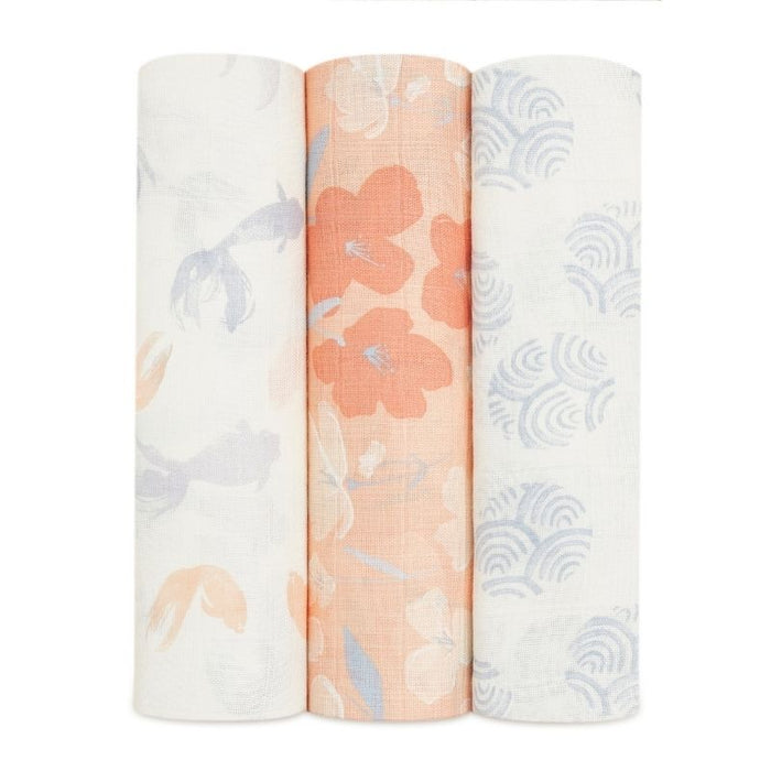 Silky Soft Swaddles - 3 pack by Aden & Anais at $47.99! Shop now at Nestled by Snuggle Bugz for Nursery & Decor.