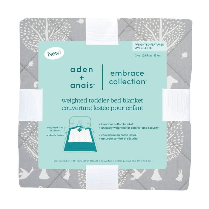 Weighted Toddler Blanket by Aden & Anais at $129.99! Shop now at Nestled by Snuggle Bugz for Nursery & Décor.