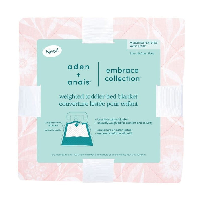 Weighted Toddler Blanket by Aden & Anais at $129.99! Shop now at Nestled by Snuggle Bugz for Nursery & Décor.