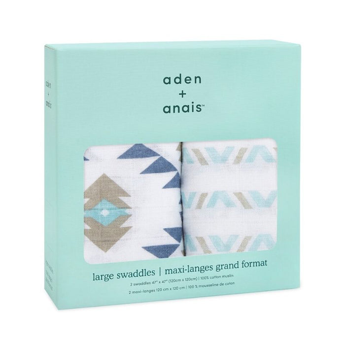 Classic Swaddles - 2 Pack by Aden & Anais at $38.99! Shop now at Nestled by Snuggle Bugz for Nursery & Decor.